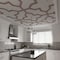 Ekena Millwork 66 56W x 66 56H x 38T Large Laird Decorative Fretwork Wood Ceiling Panels, Walnut CELW67X67X0375LRDWA - alternate 4